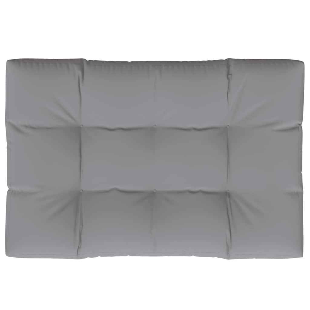 pallehynde 120x80x12 cm stof grå