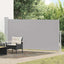 sidemarkise til terrasse 160x300 cm grå