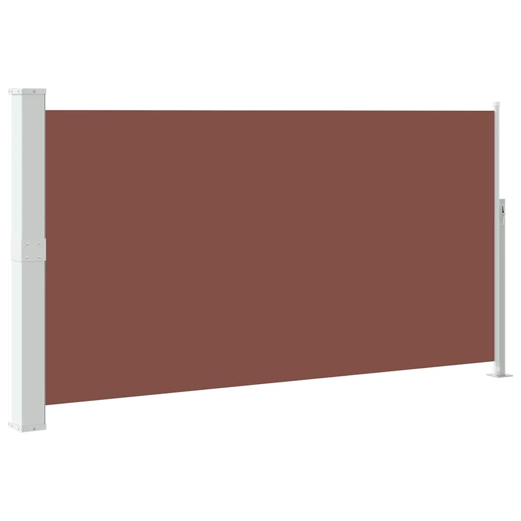 sidemarkise til terrasse 160x300 cm brun