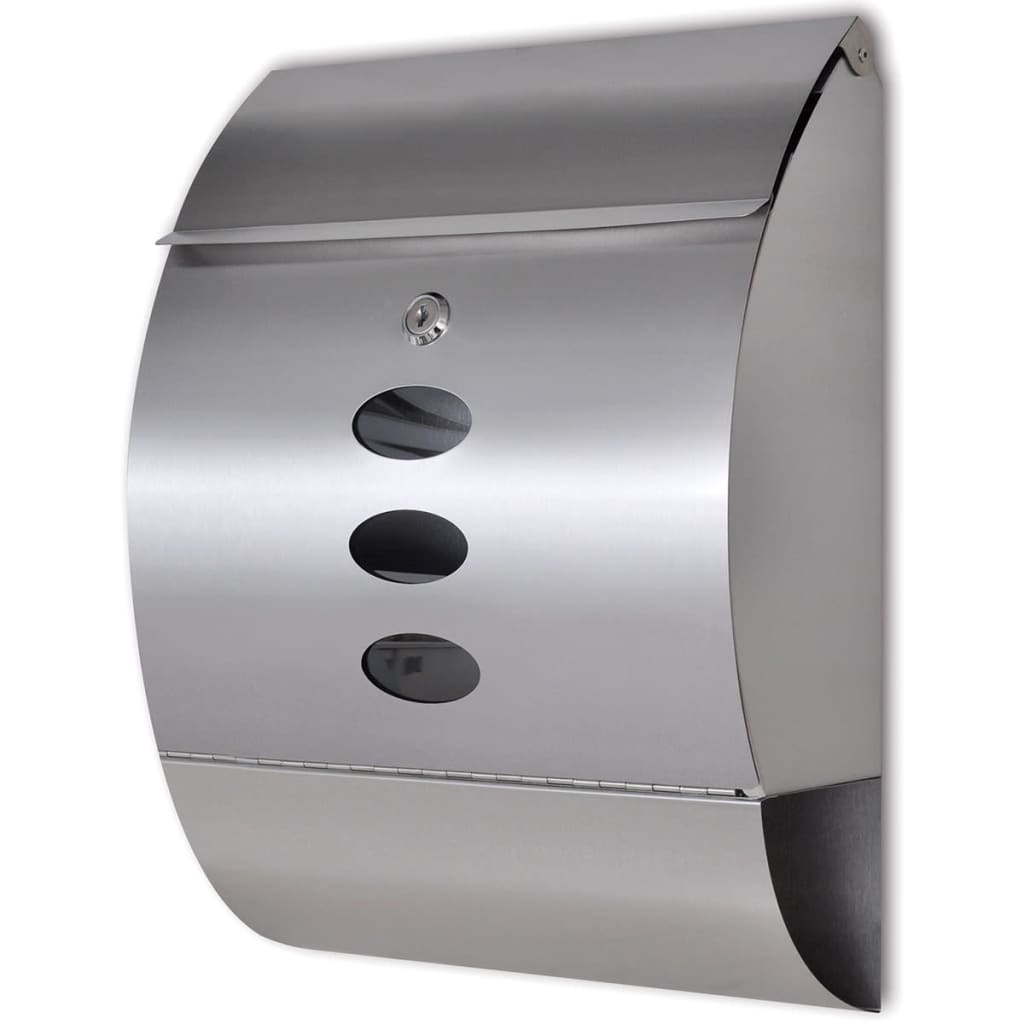 Postkasse Rustfrit Stål billede