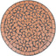 bistrobord 60 cm mosaik terracotta