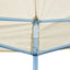 foldbart pop up-festtelt 3 x 6 m cremefarvet