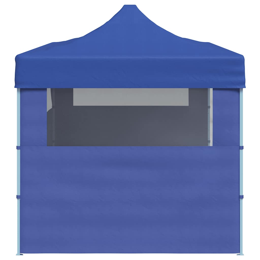 foldbart pop-up-festtelt 3 x 6 m blå