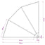 sammenklappelig sidemarkise til altan terracotta 210 x 210 cm