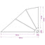 sammenklappelig sidemarkise til altan terracotta 160 x 240 cm