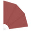 sammenklappelig sidemarkise til altan terracotta 140 x 140 cm