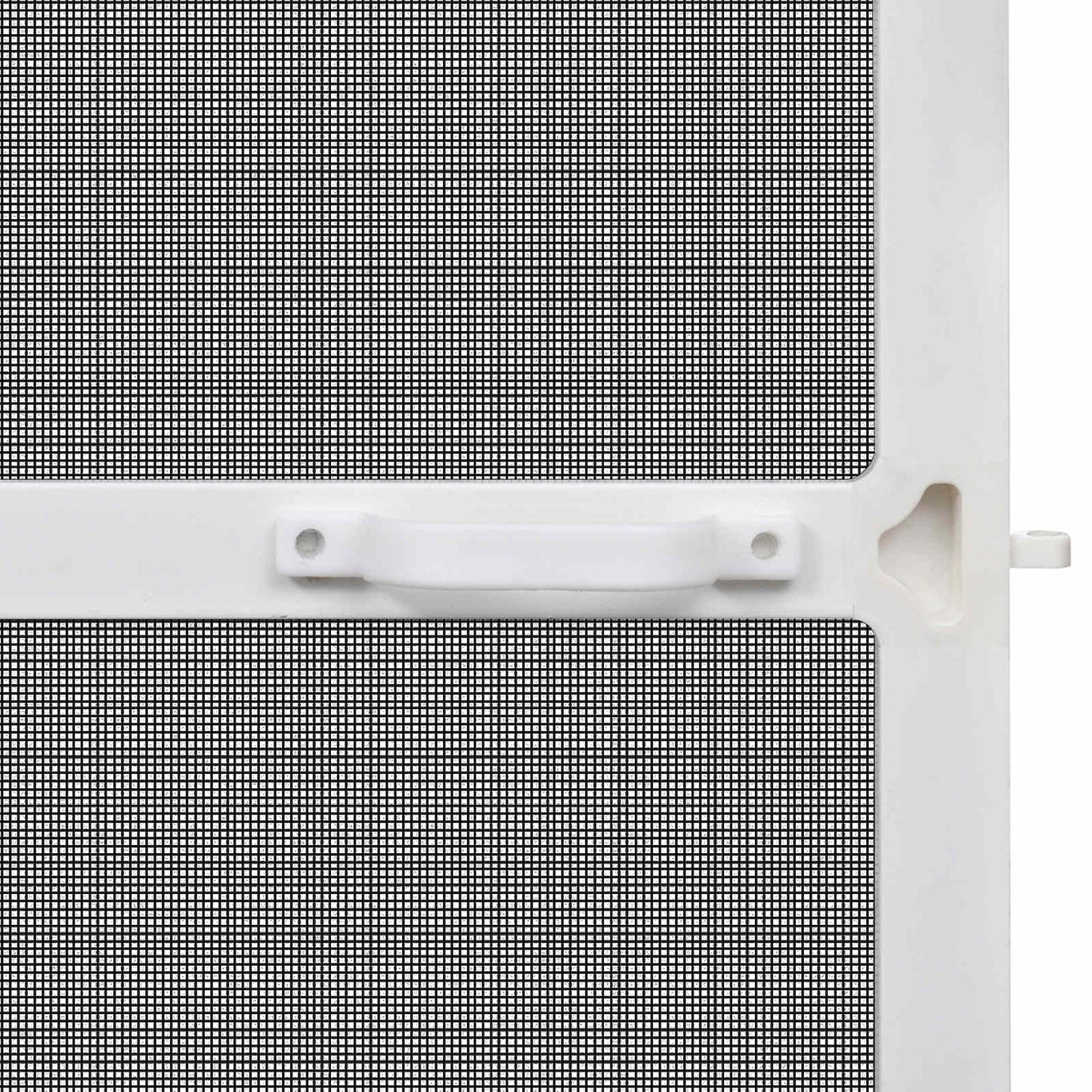 Svingbart insektnet Hvid og sort 100 x 215 cm