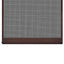Svingbart insektnet Brun og sort 100 x 215 cm