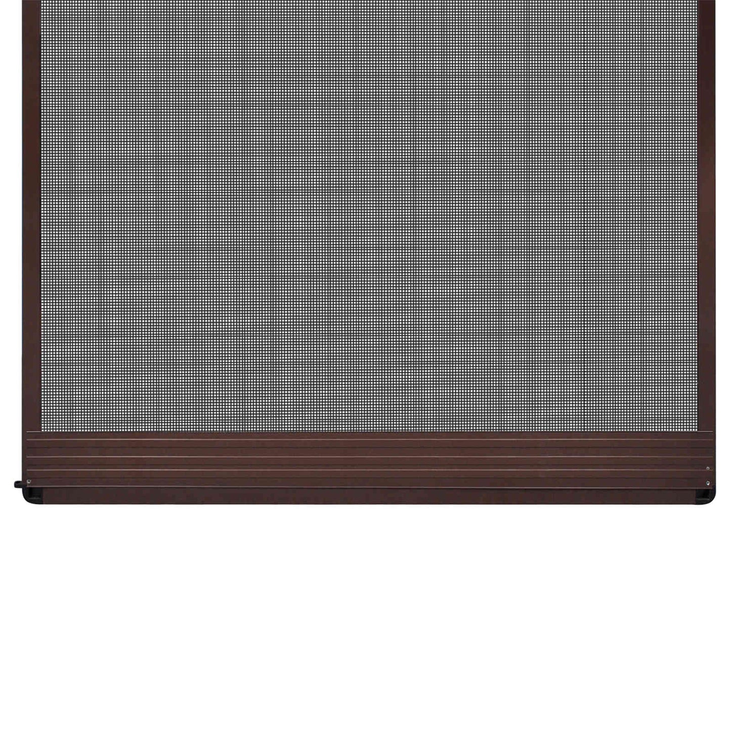 Svingbart insektnet Brun og sort 100 x 215 cm