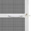 Svingbart insektnet Hvid og sort 120 x 240 cm