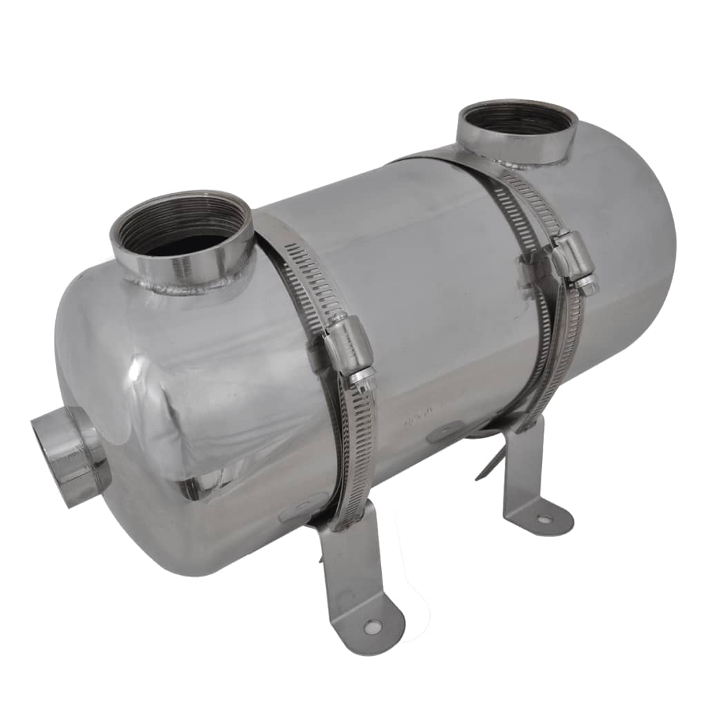 varmeveksler til pool 355 x 134 mm 40 kW billede