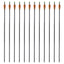 pile til compoundbue 12 stk. 30" 0,8 cm glasfiber