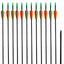 standard recurve buepile 12 stk. 30" 0,6 cm glasfiber