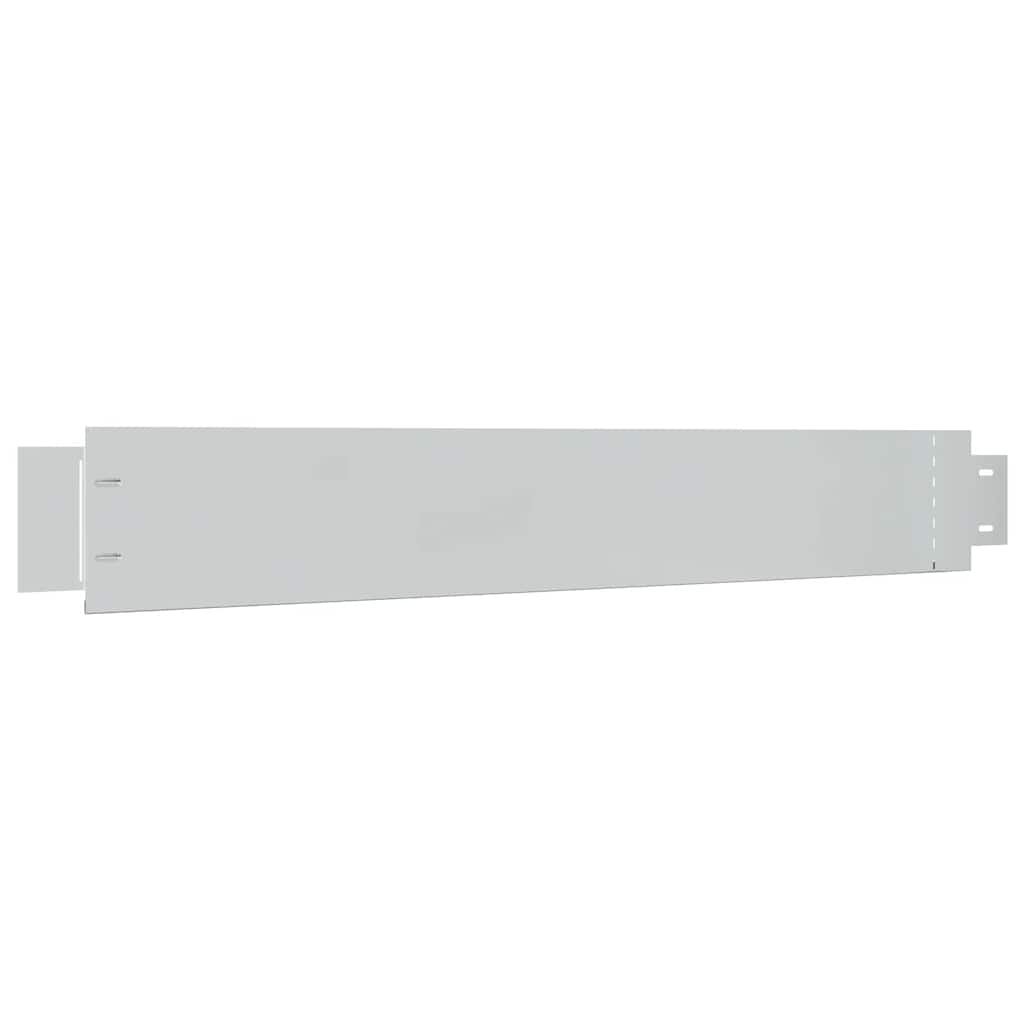 fleksibel bedkant 10 stk. 100x14 cm galvaniseret stål