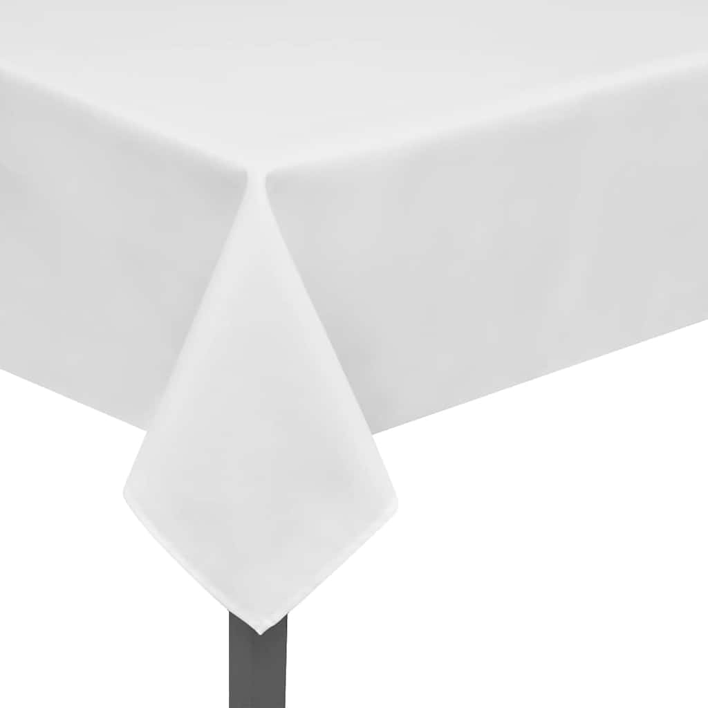5 Bordduge Hvid 170 x 130 cm//