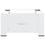 sokkel med skuffe til vaskemaskine hvid