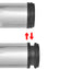 højdejustérbare bordben krom 1100 mm 4 stk.