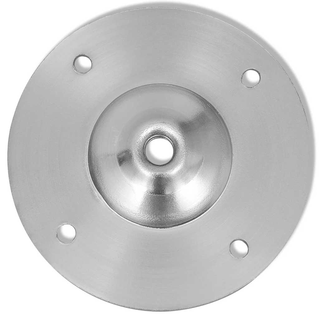 teleskopiske bordben i rustfrit stål 710 mm - 1100 mm
