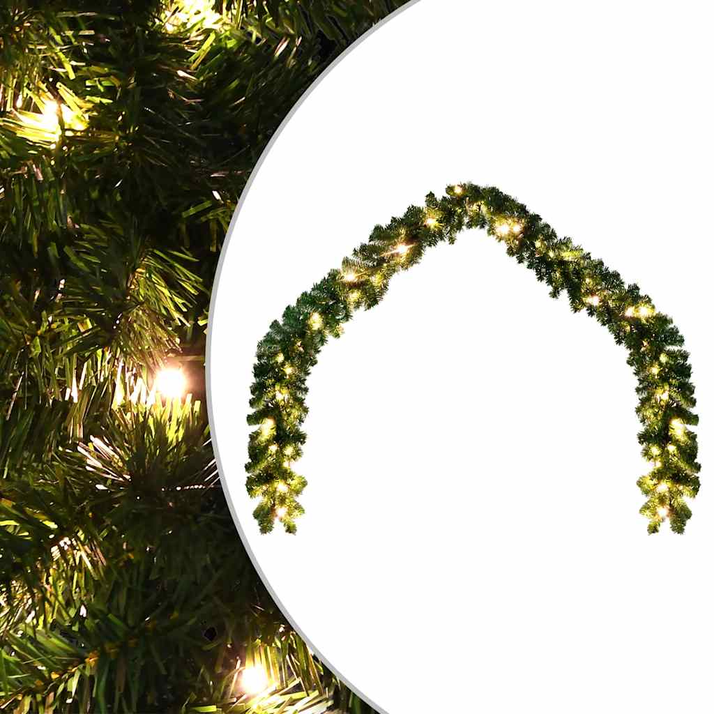 juleguirlande med LED-lys 10 m