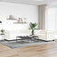 2-personers og 3-personers Chesterfield sofaer kunstlæder hvid
