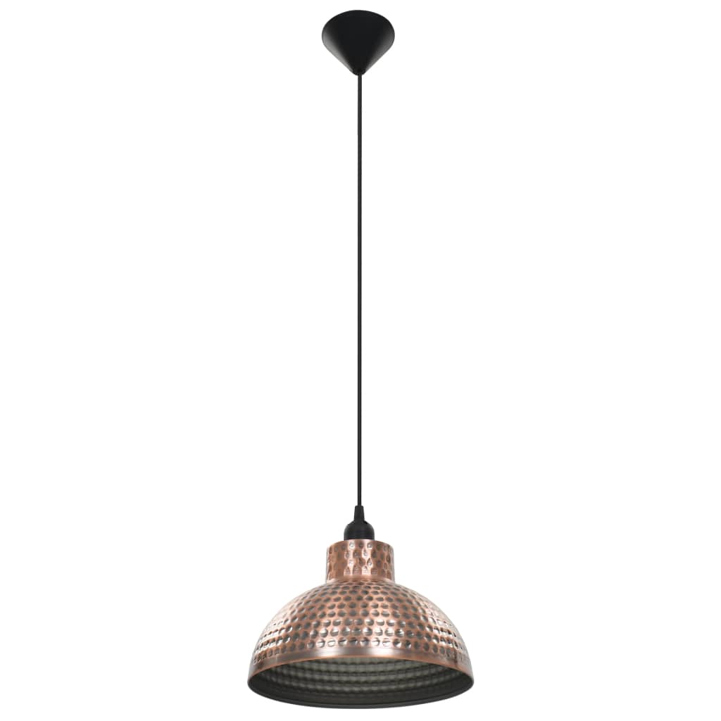 loftlamper halvkugle 2 stk. kobberfarvet
