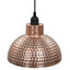 loftlamper halvkugle 2 stk. kobberfarvet