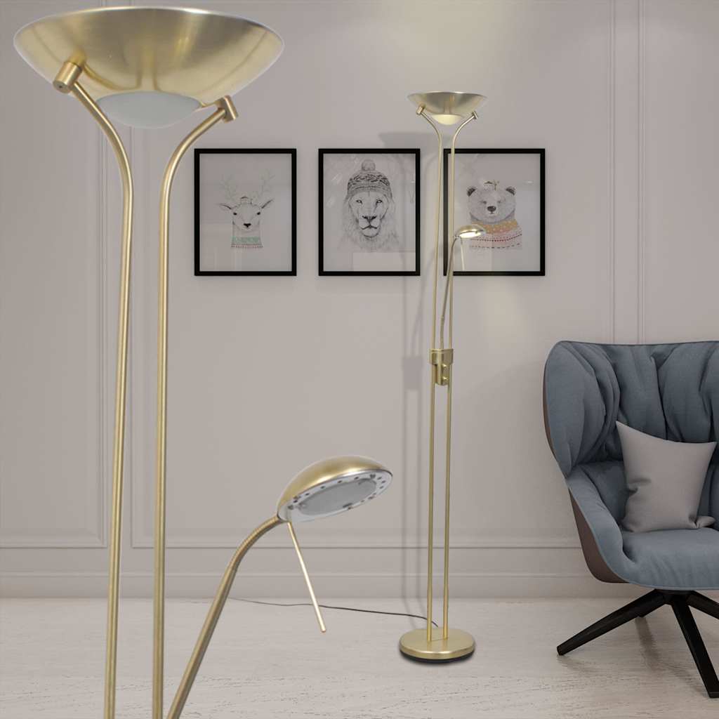 LED-gulvlampe dæmpbar 23 W billede