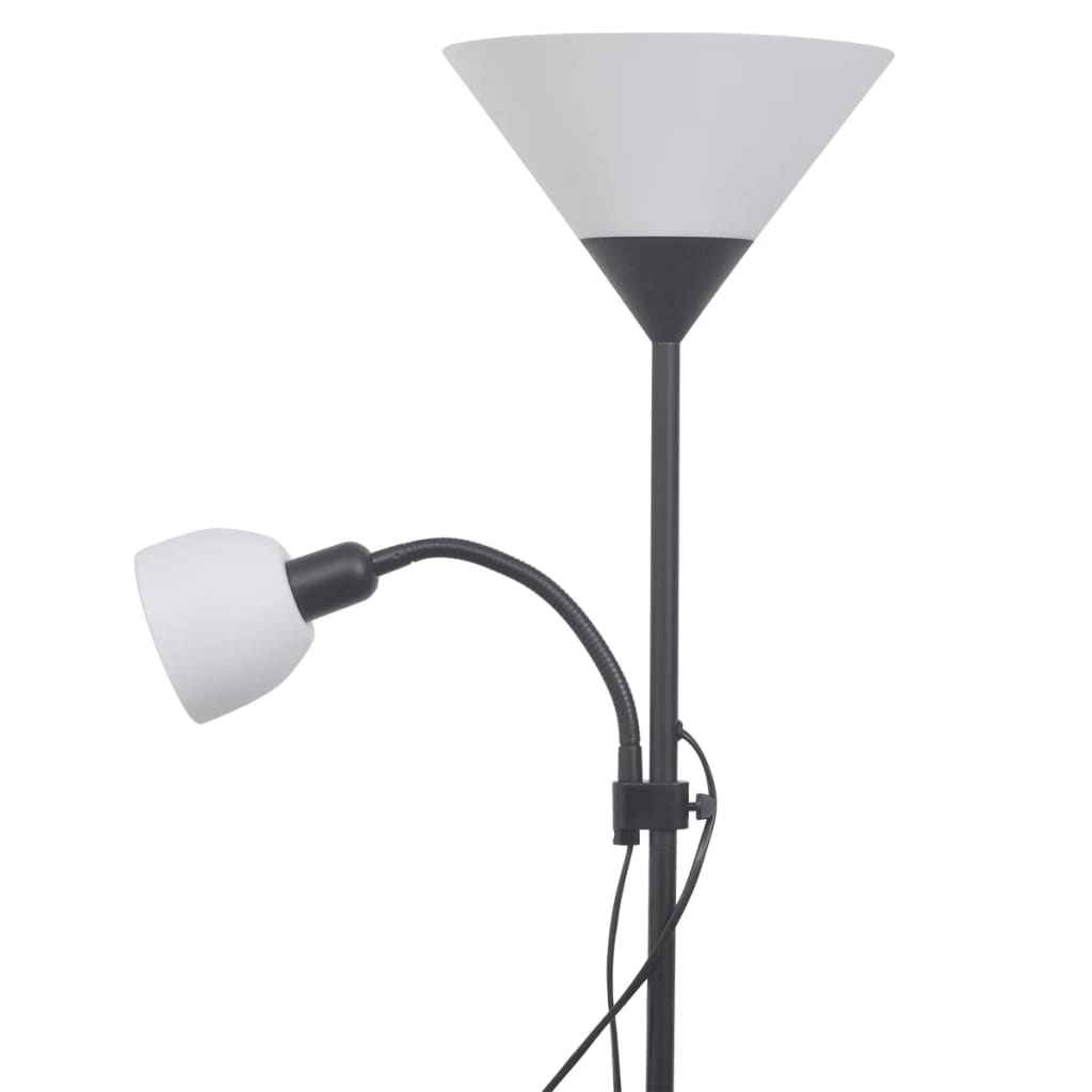 gulvlampe sort