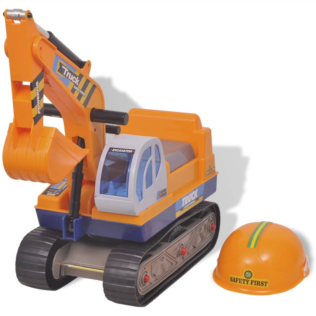 Ride-on Gravemaskine Plastik Gul billede