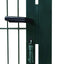 hegnslåge stål 100x200 cm grøn