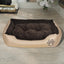hundeseng XXL beige og brun