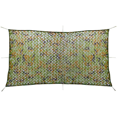 kamuflagenet med opbevaringspose, 1,5x3 m