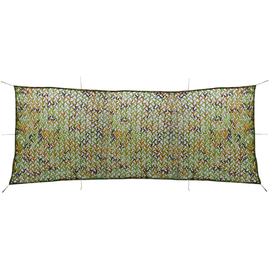 kamuflagenet med opbevaringspose, 1,5x4 m