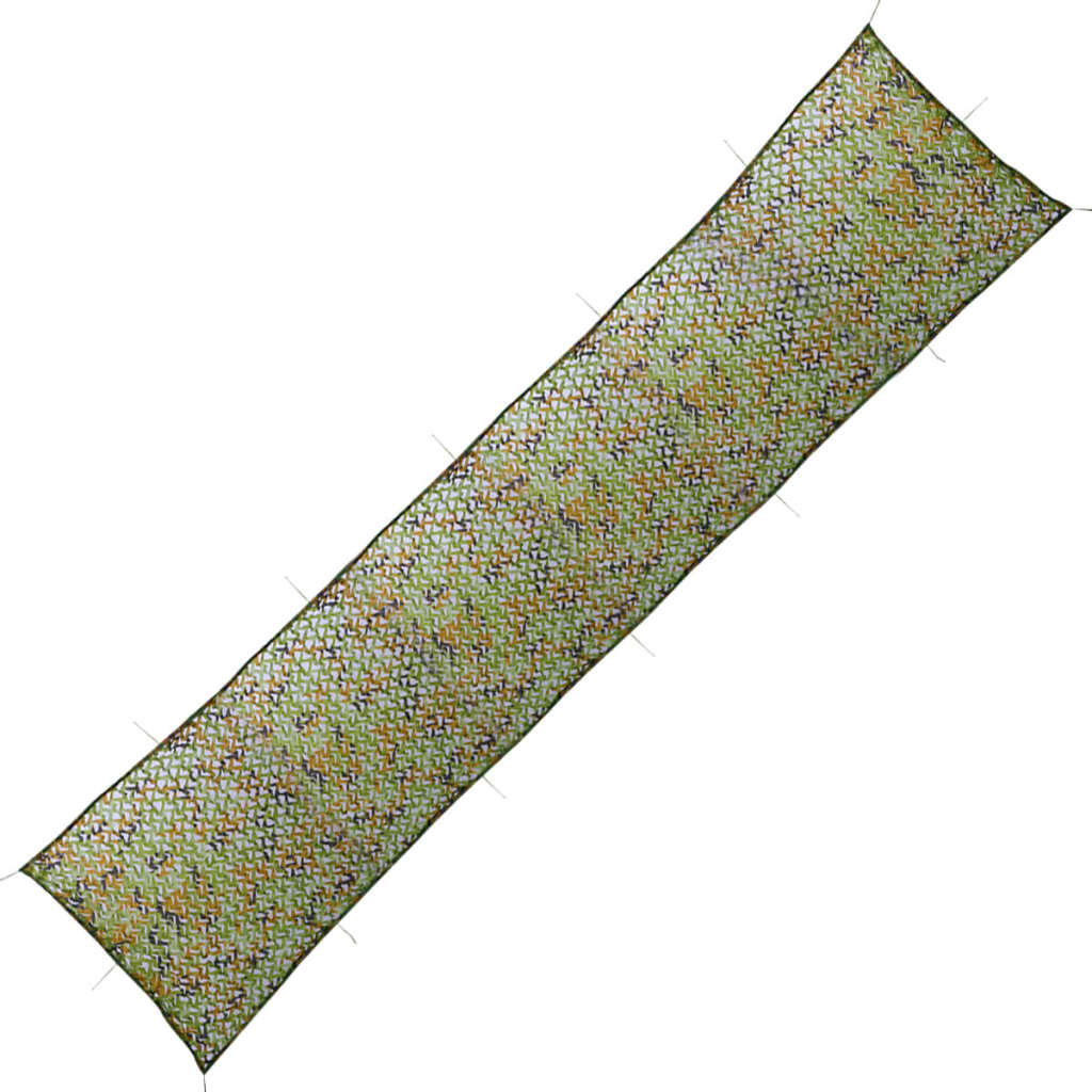kamuflagenet med opbevaringspose, 1,5x7 m