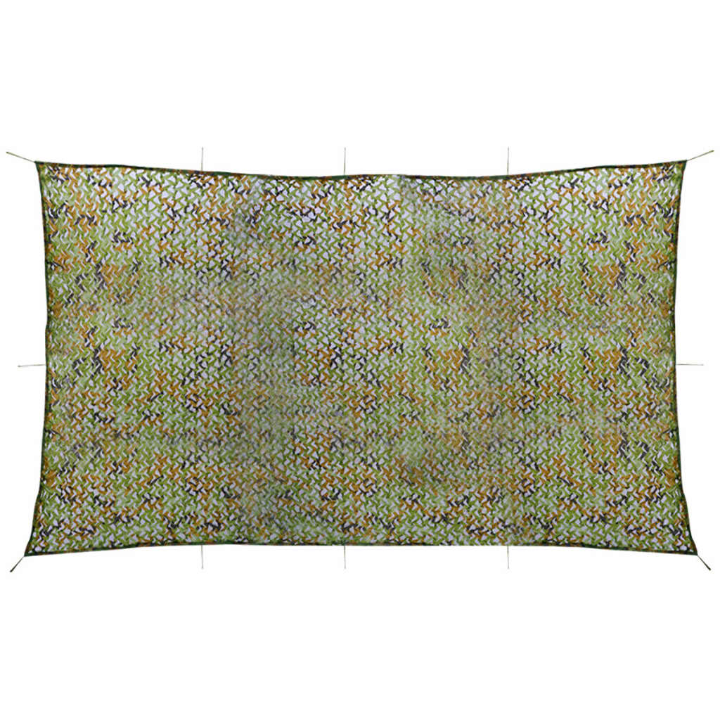 kamuflagenet med opbevaringspose, 3x5 m