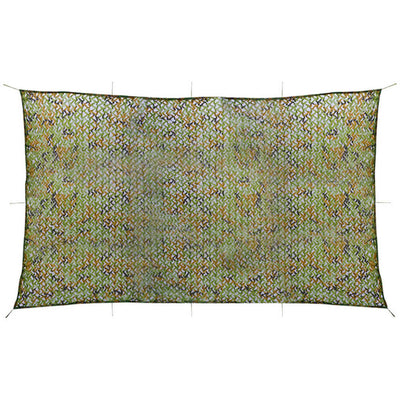kamuflagenet med opbevaringspose, 3x5 m