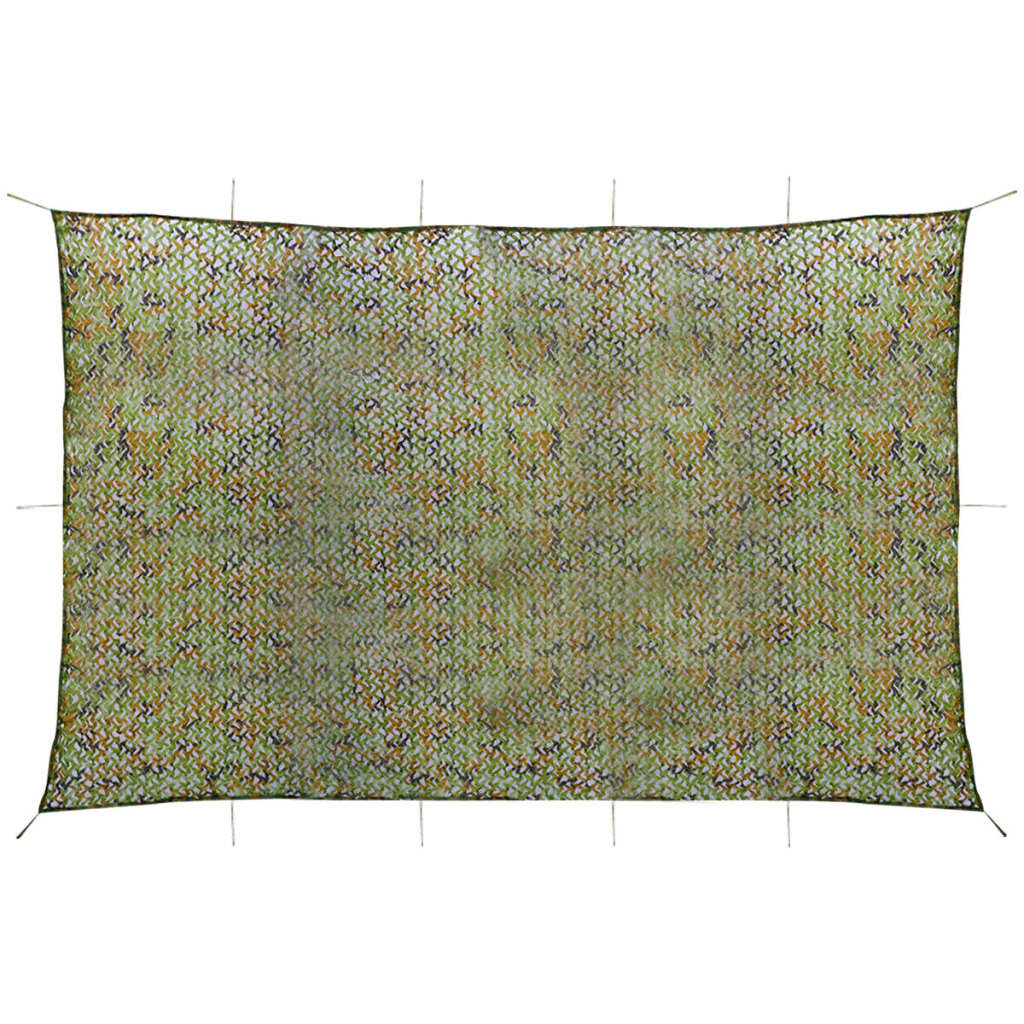 kamuflagenet med opbevaringspose, 4x6 m