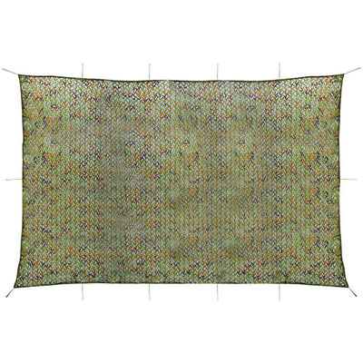 kamuflagenet med opbevaringspose, 4x6 m