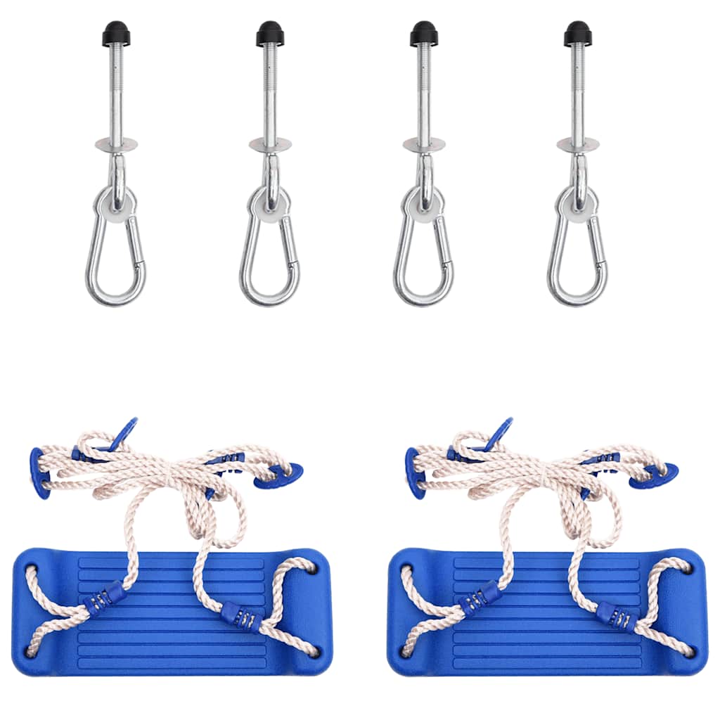 gynger 2 stk. med klatresten polyethylen blå billede