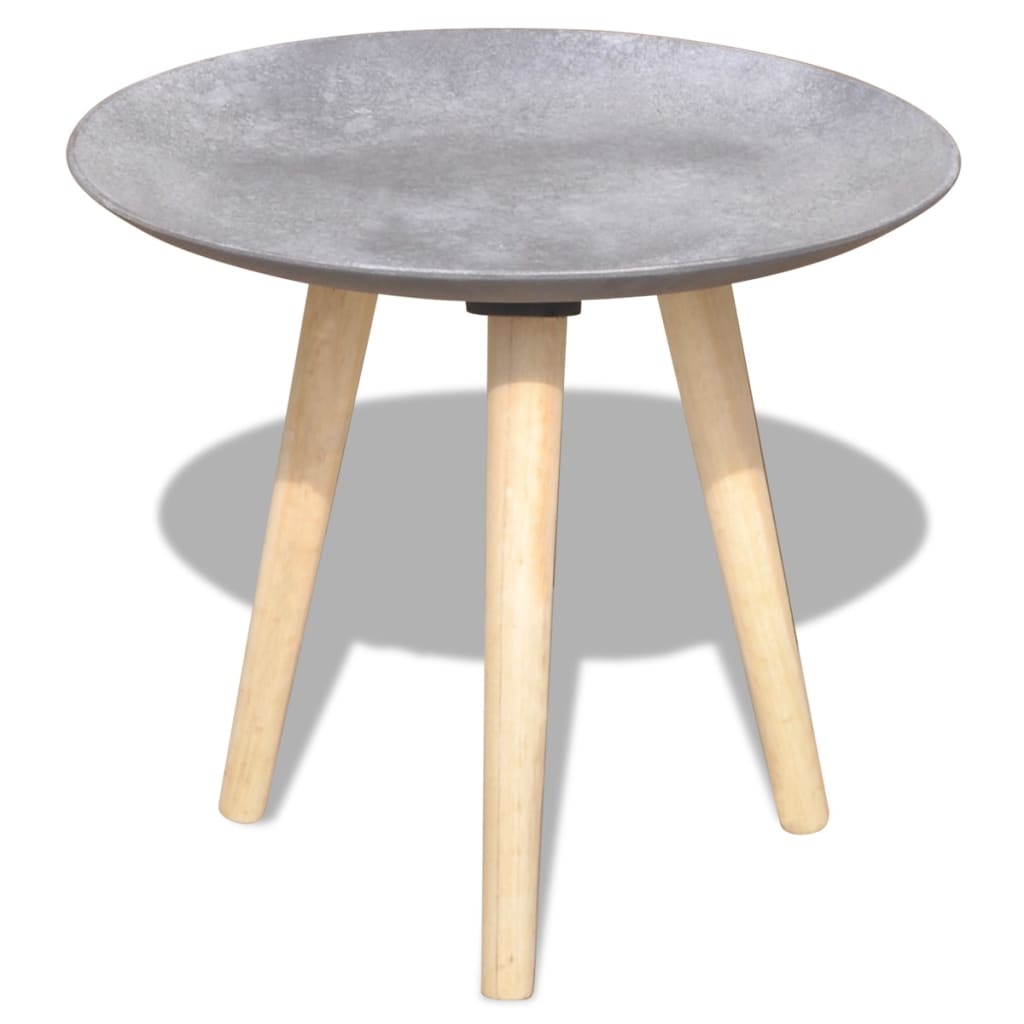 sofabordssæt i 2 dele 55 cm & 44 cm betongrå