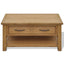 sofabord 88x53x45 cm massivt egetræ