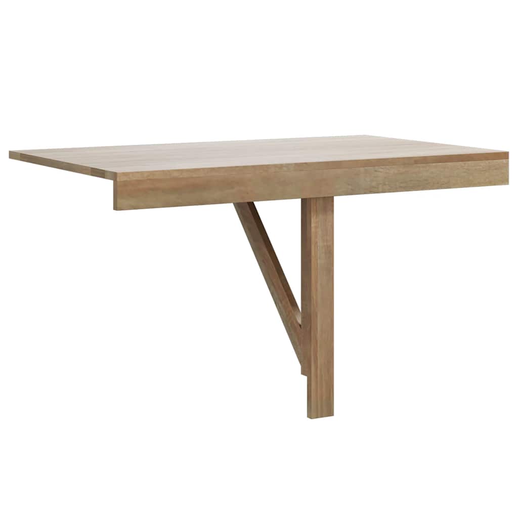 foldbart vægbord 100x60 cm egetræsfarve