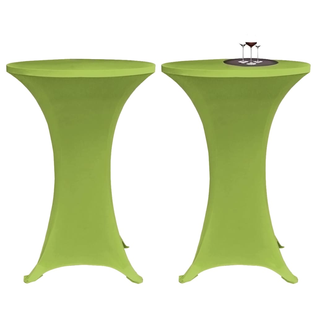 bordovertræk i stretch 2 stk. 60 cm grøn billede