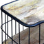 tv-bord massivt mangotræ 100x40x45 cm