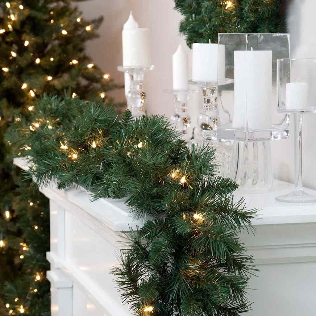 juleguirlande med 30 LED'er 270 cm