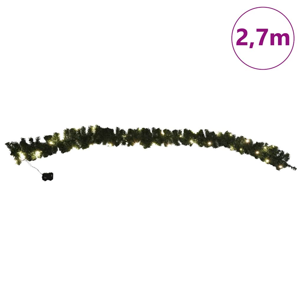 juleguirlande med 30 LED'er 270 cm