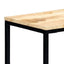 konsolbord 140 x 35 x 76 cm massivt ru mangotræ