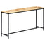konsolbord 140 x 35 x 76 cm massivt ru mangotræ
