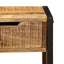 skænk med 3 skuffer 110x35x75 cm massivt mangotræ