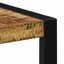 spisebord 140x70x75 cm massivt genbrugstræ